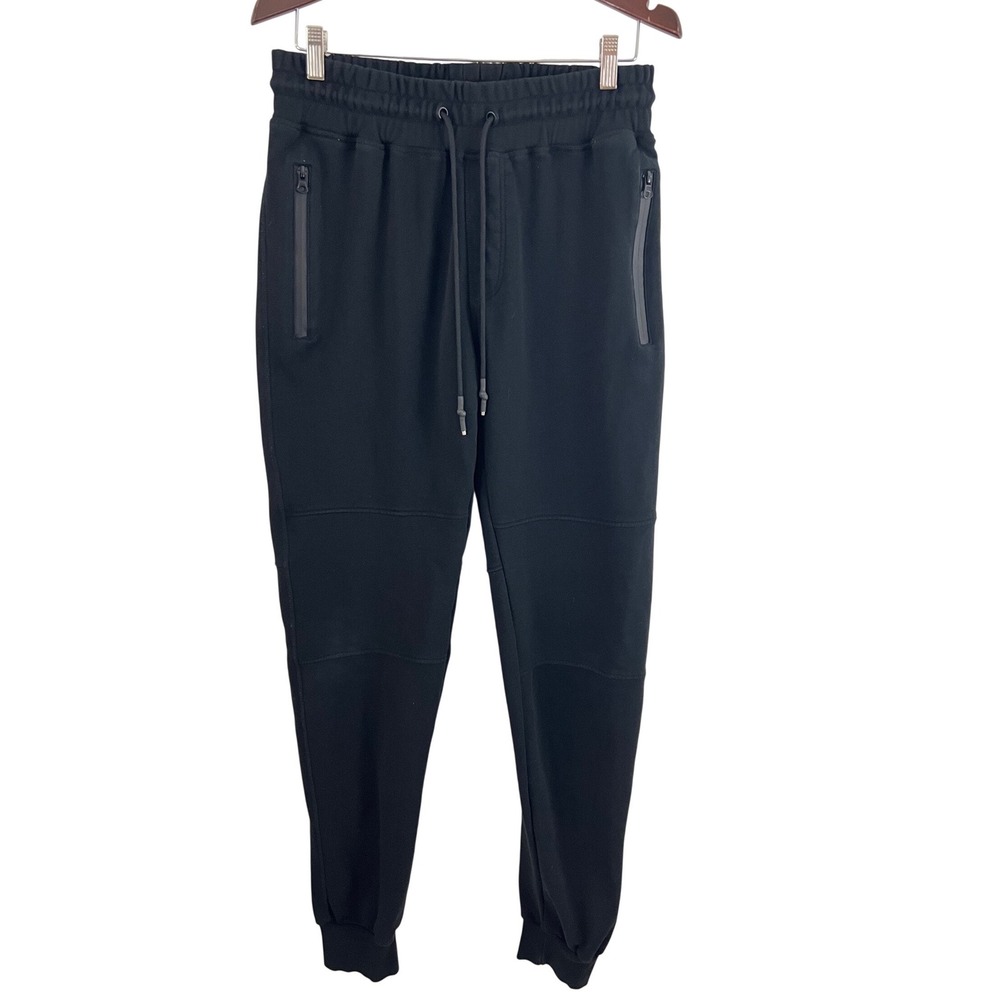 American Tall Joggers Sweatpants Mens Medium Tall Black Drawstring